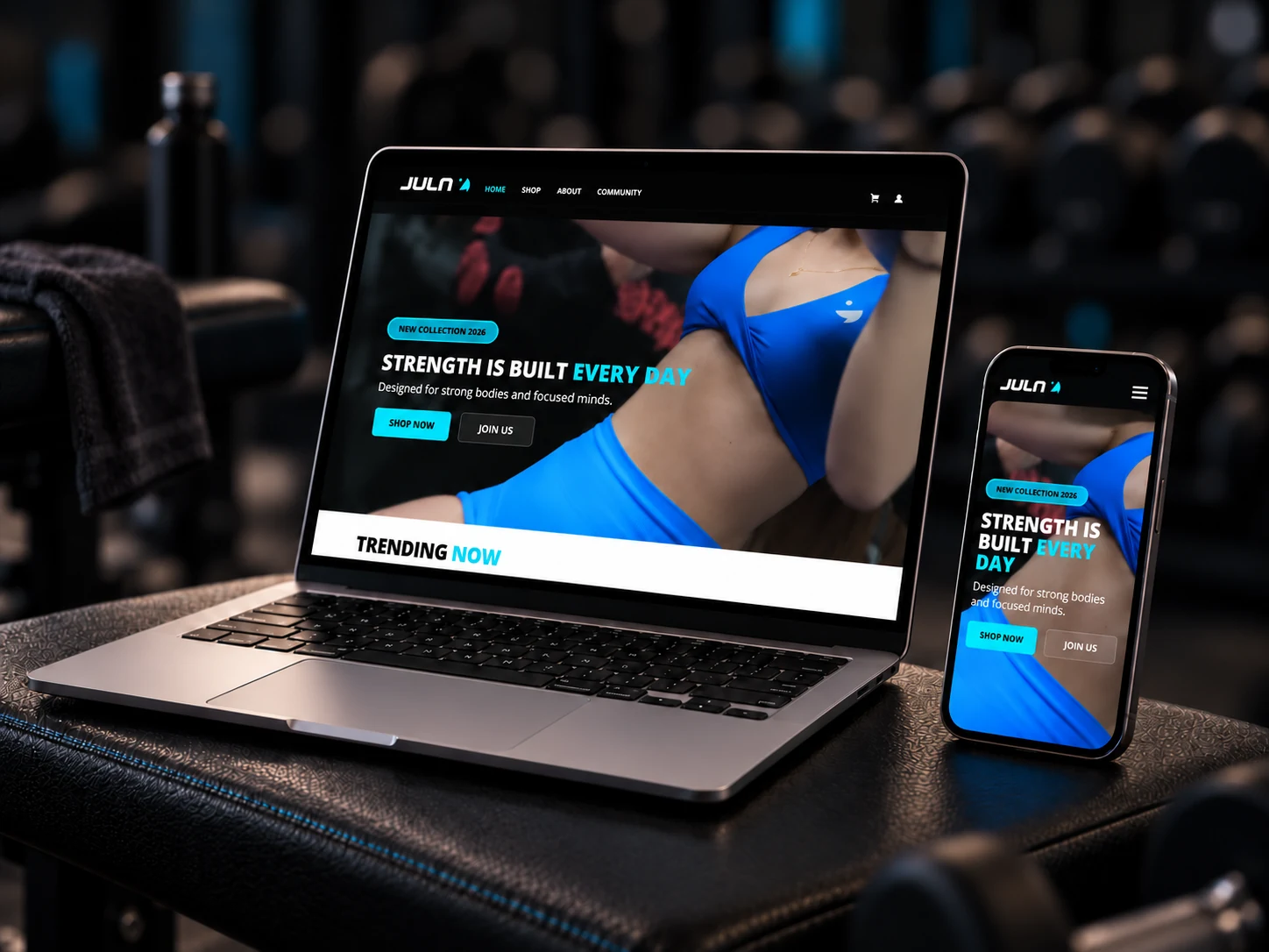 JULA — diseño web en ordenador y móvil