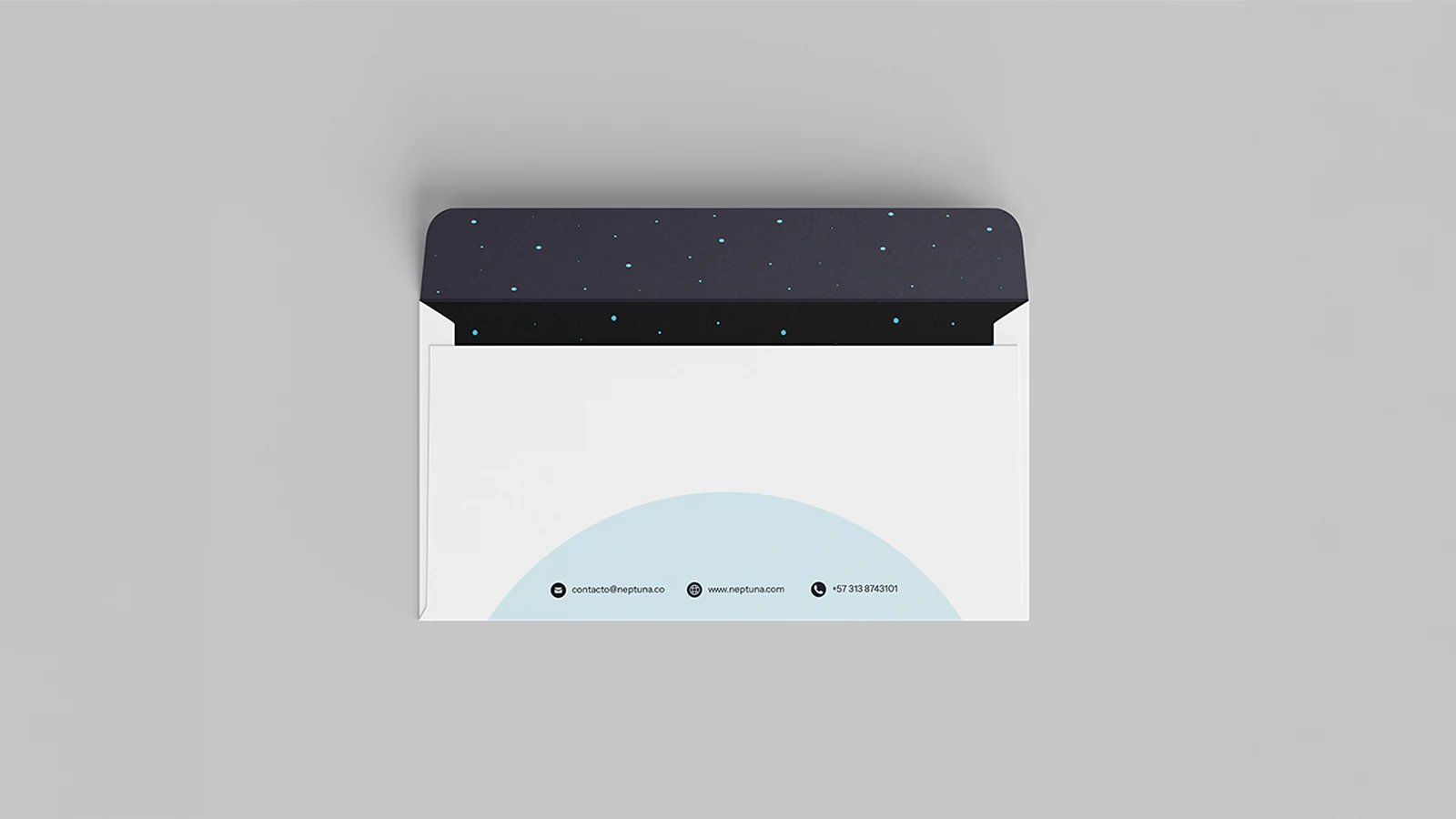 Neptuna — envelope back